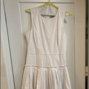 JCrew Suiting white tennis dress